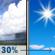 Sunday: A 30 percent chance of showers and thunderstorms before 10am.  Mostly sunny, with a high near 95. South wind 5 to 8 mph. 