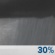 Tonight: A 30 percent chance of showers, mainly before 7pm.  Cloudy, then gradually becoming partly cloudy, with a low around 62. Light north northeast wind. 
